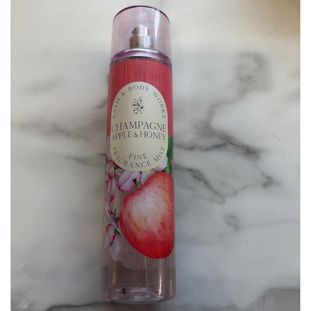 Bath & Body Works Mist Women 8oz Pink Champagne Apple Honey Fine Fragrance Spray